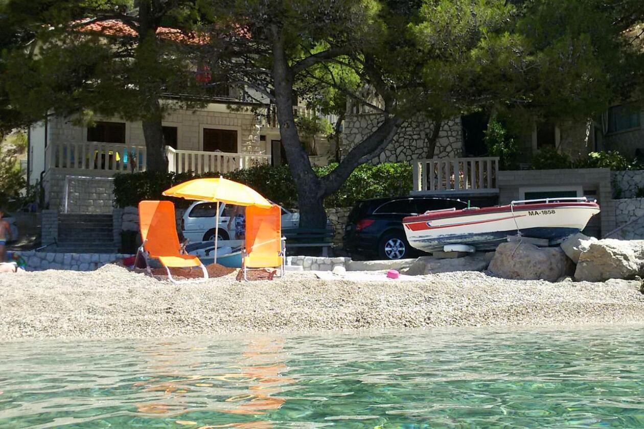 Apartments by the sea Brela, Makarska - 11821 Exteriör bild